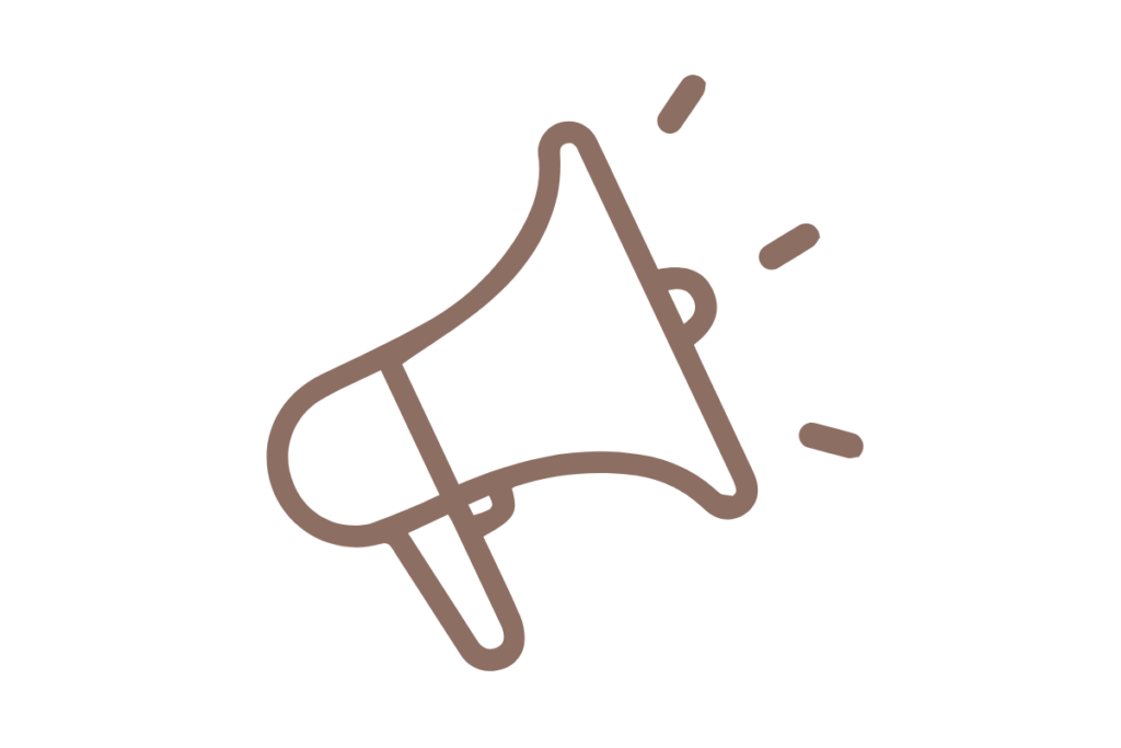 アナウンスのイラスト