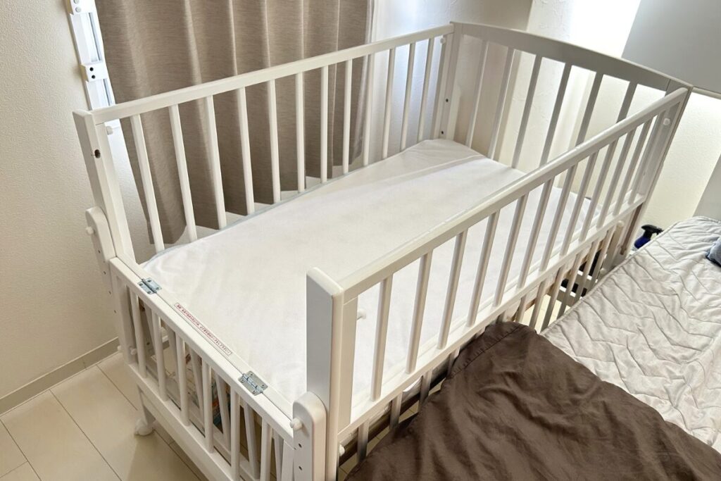 赤ちゃん専用の寝床のイメージ